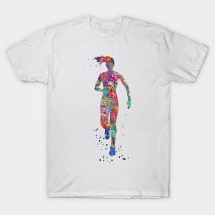 Female runner T-Shirt